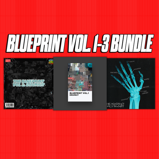 The BLUEPRINT VOL 1-3 Drum-kit [SERIES BUNDLE]