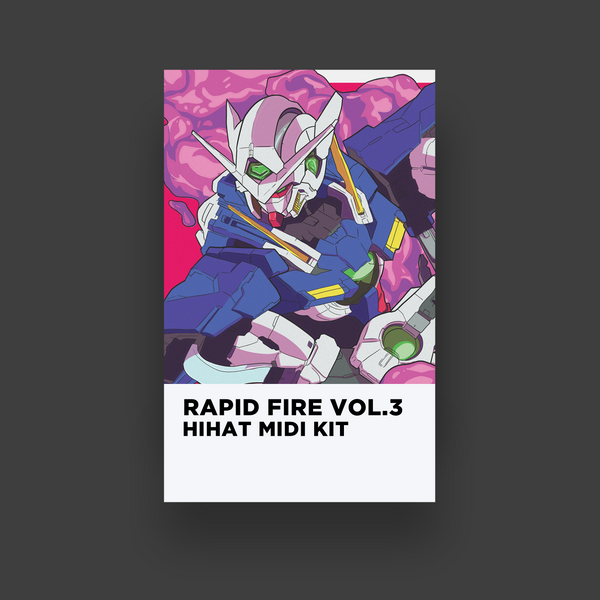RAPID FIRE VOL. 3 (HIHAT MIDI KIT)