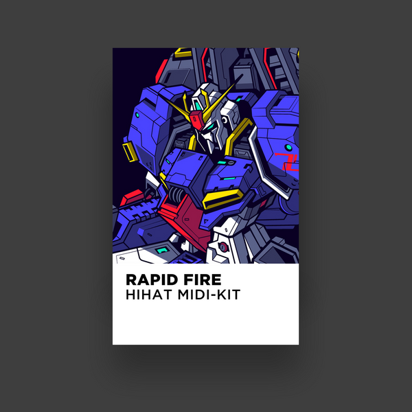 RAPID FIRE VOL. 1 (HIHAT MIDI KIT)