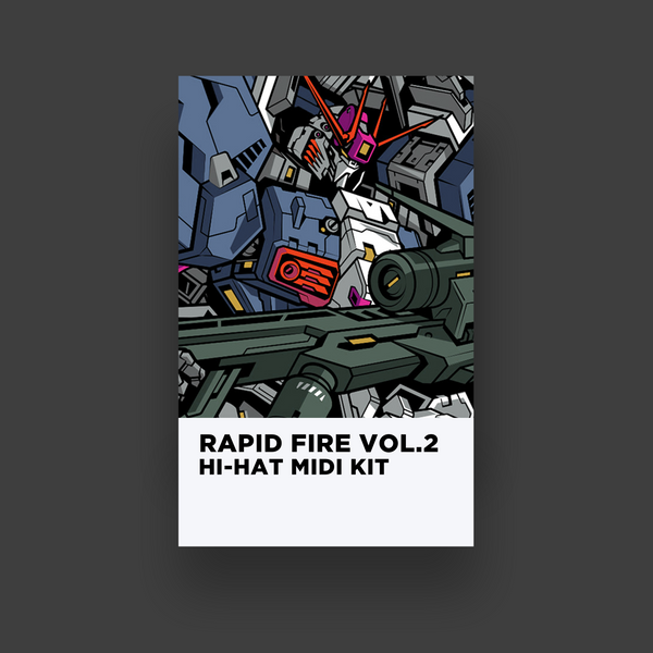 RAPID FIRE VOL. 2 (HIHAT MIDI KIT)