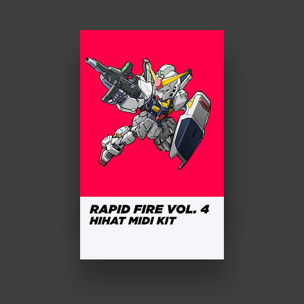 RAPID FIRE VOL. 4 (HIHAT MIDI KIT)
